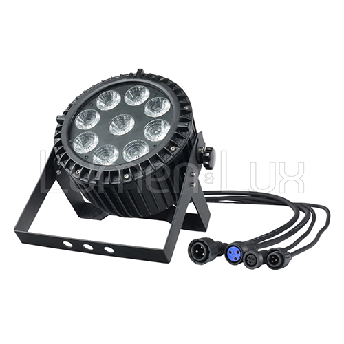 Outdoor Waterproof 9*12W RGBW 4in1 LED Zoom PAR Light